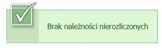 Jeżeli dziekanat jeszcze nie dokonał naliczeń należności, pojawi się komunikat: Wówczas należy cierpliwie czekać A jeśli naliczenie zostało wykonane, w centrum