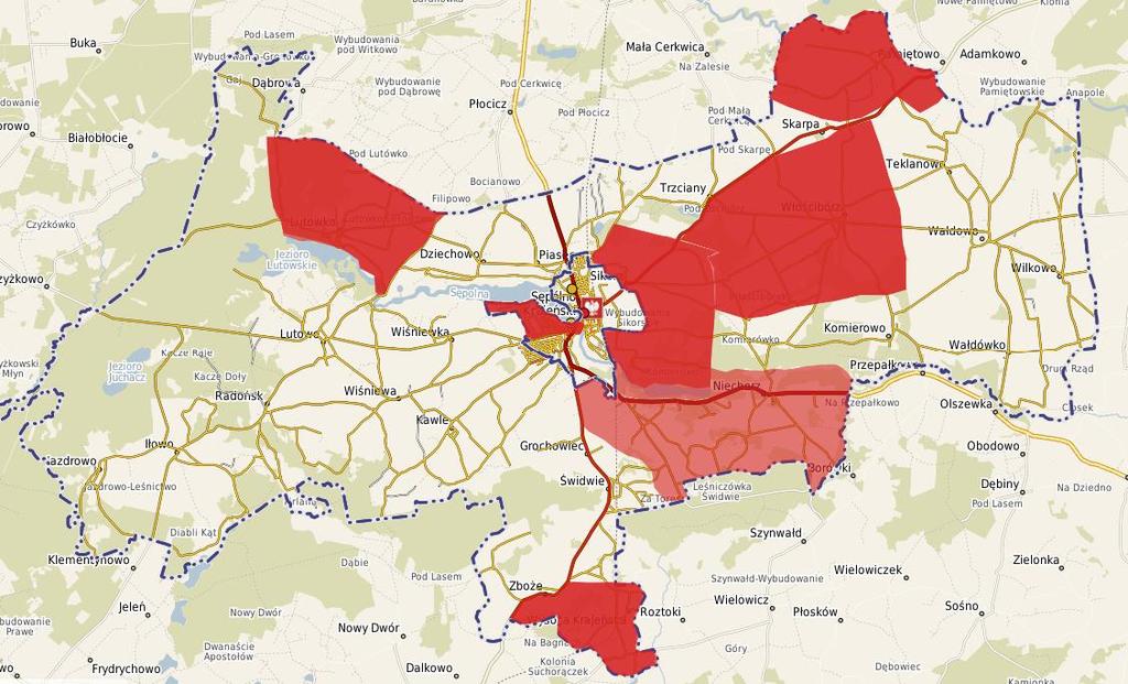 5. Obszar rewitalizacji gminy Obszar rewitalizacji, obejmujący część lub całość obszaru zdegradowanego, musi cechować się szczególną koncentracją negatywnych zjawisk.