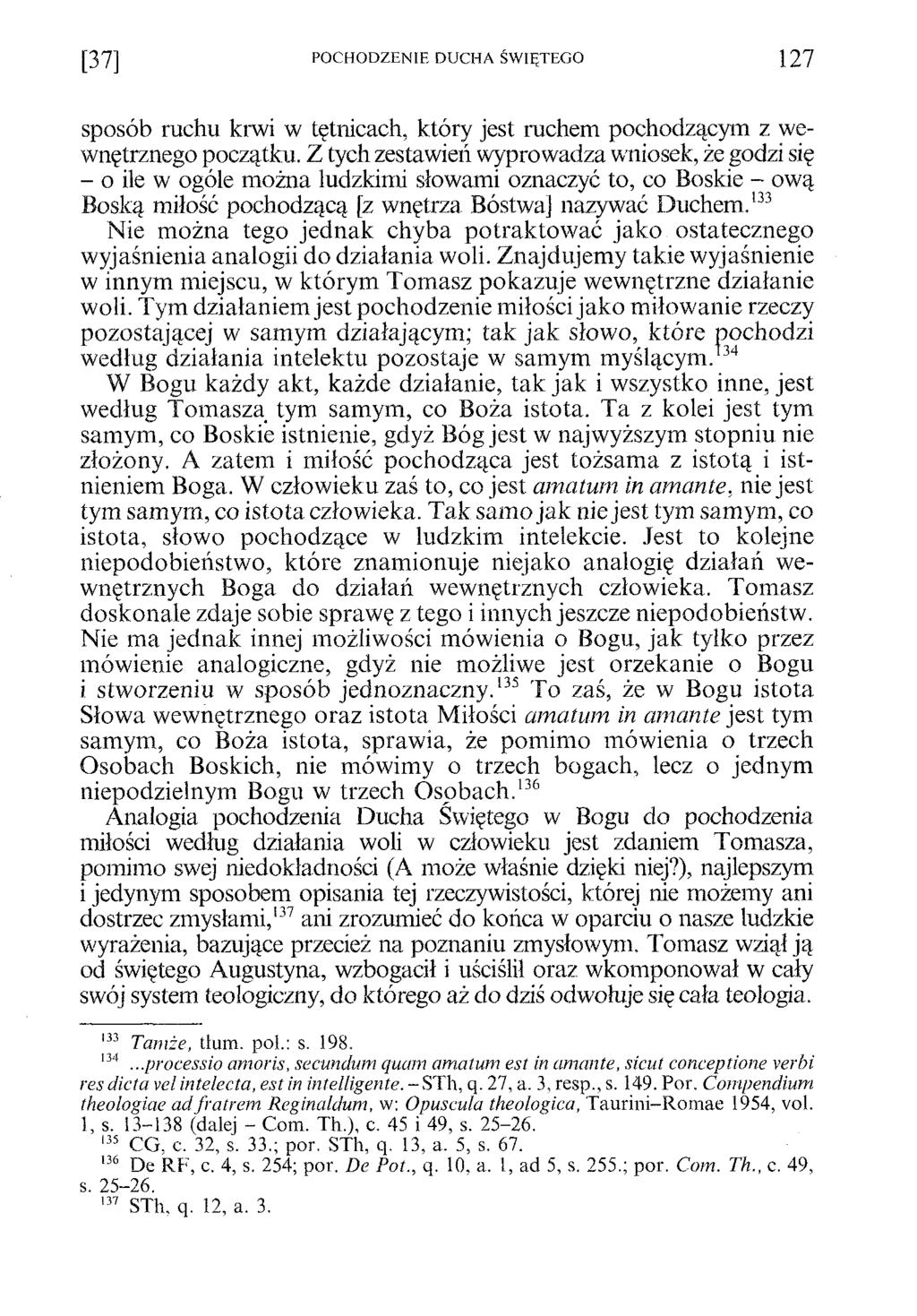 [37] POCHODZENIE DUCHA ŚWIĘTEGO 127 sposób mchu krwi w tętnicach, który jest mchem pochodzącym z wewnętrznego początku.