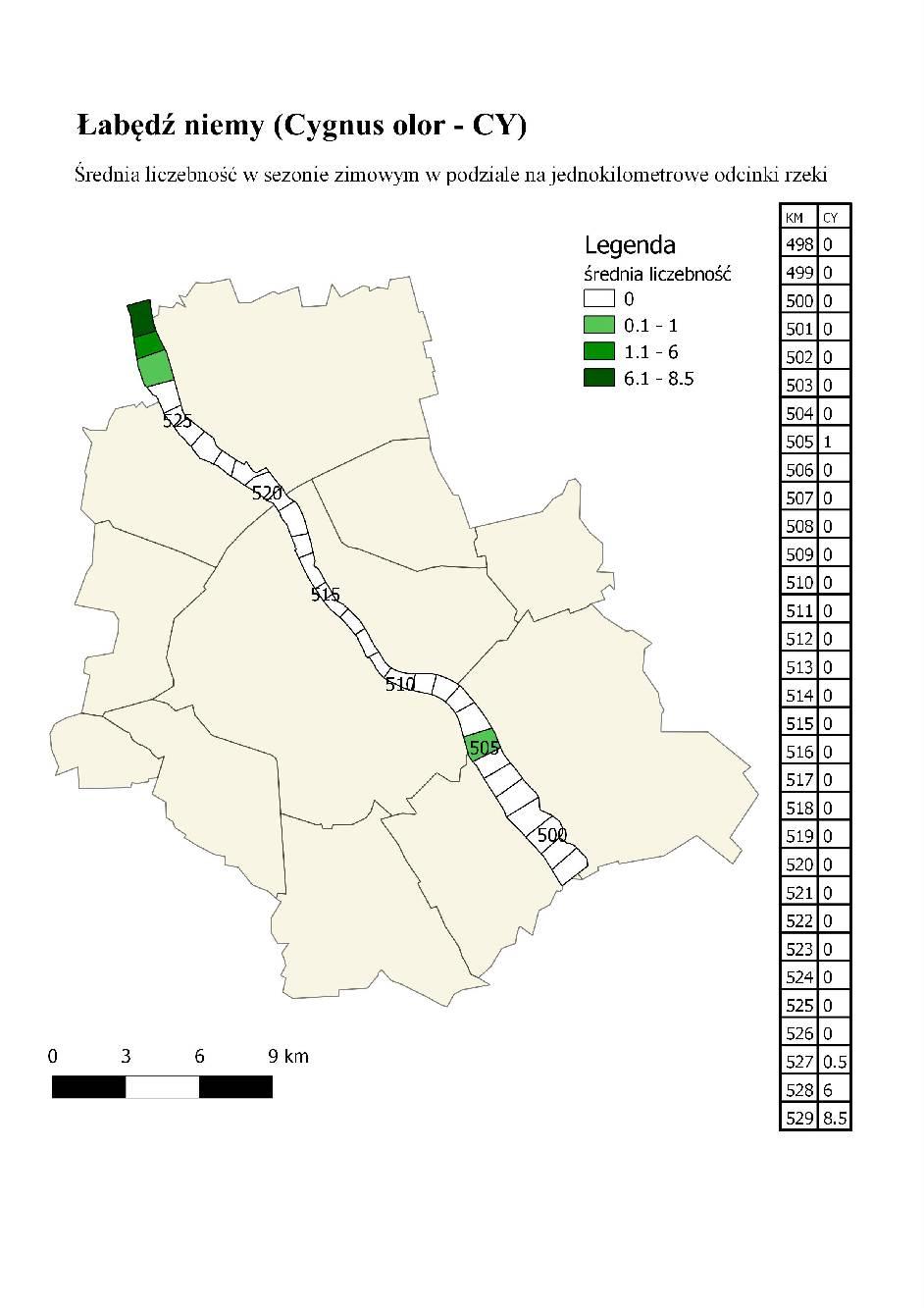 34 Załącznik nr 1 do raportu z monitoringu ornitologicznego prowadzonego w okresie 1.1 3.9.