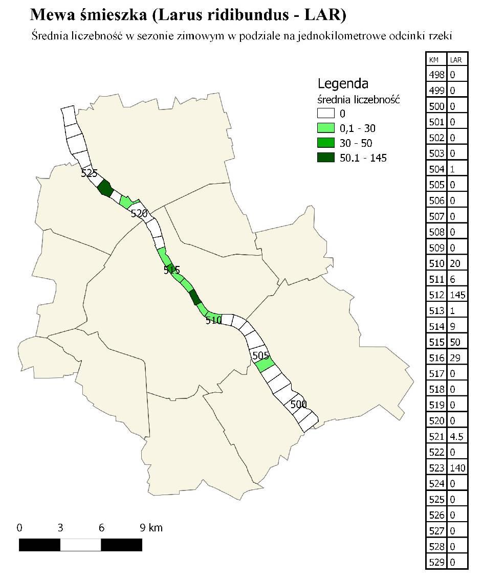 46 Załącznik nr 13 do raportu z monitoringu ornitologicznego prowadzonego w okresie 1.1 3.9.