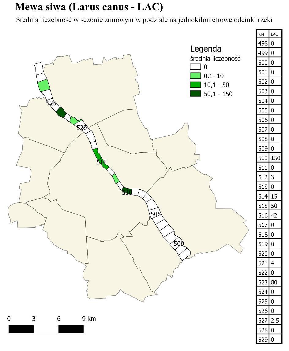 47 Załącznik nr 14 do raportu z monitoringu ornitologicznego prowadzonego w okresie 1.1 3.9.