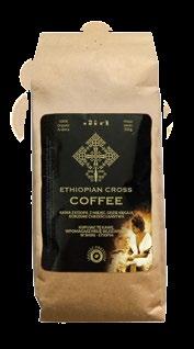 2 kawa Ethiopian Cross Coffee Kawa z Etiopii z miejsc, gdzie sięgają korzenie chrześcijaństwa Już 700 lat temu Arabowie za chwycali się aksamitną, czekoladową cielistością, orzechowym posmakiem,
