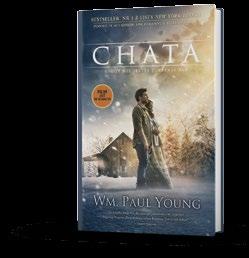 70 CHATA Film DVD 127 min Ekranizacja światowego bestsellera! William Paul Young CHATA Powieść, wydanie filmowe s. 304 130 200 twarda Bestsellerowy film Chata, ekranizacja światowego bestsellera W. P. Younga (ponad 20 milionów sprzedanych egzemplarzy).