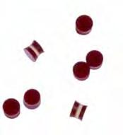 Naczynka chromatograficzne/naczynka chromatograficzne, membrany, korki Nakrętki z membraną i gwintem, N 4, PP i membrany N Nakrętki Membrana Twardość Grubość Op. Nr kat.