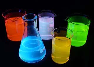 Fotoluminescencja Emisja światła na skutek pochłonięcia promieniowania (z zakresu od podczerwieni do UV).
