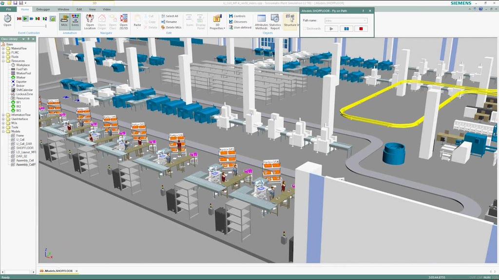 Digitalizacja produkcji Symulacja procesu produkcyjnego