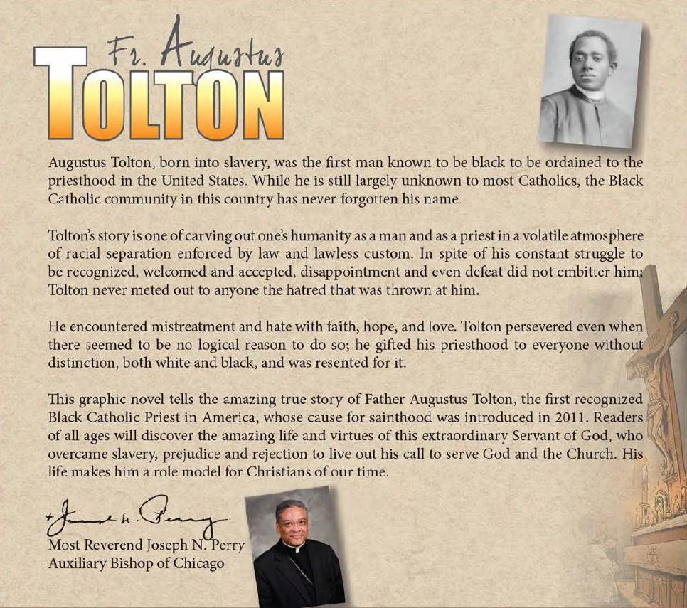 Fr. Augustus Tolton The First Recognized Black Catholic Priest In America Canonization Prayer: O God, * we give you thanks for your servant and priest, Father Augustus Tolton, * who labored among us