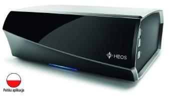 HEOS AMP Wzmacniacz strefowy Najnowszy wzmacniacz HEOS Amp został skonstruowany, by umożliwić dodanie funkcjonalności HEOS multiroom i zasilenie dowolnej pary głośników stereo co stanowi doskonałe