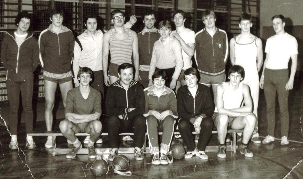 Trzy czołowe zawodniczki łomżyńskich klubów z początku lat 80.