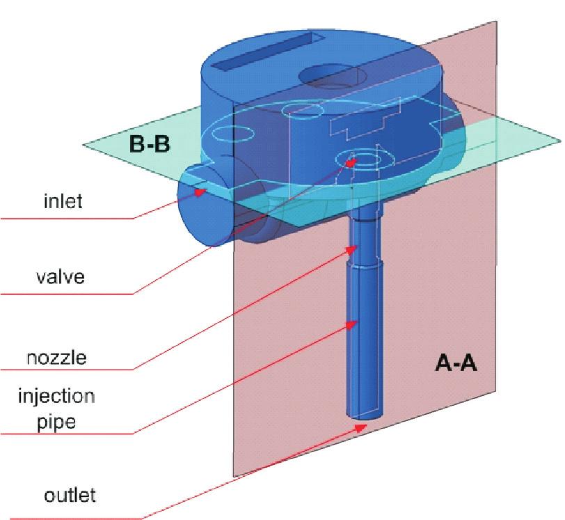 The next step was the model calibration in the assumed conditions and as a result conformity of the simulation tests and test stand research was achieved.