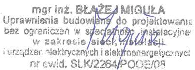 PROJEKT WYKONAWCZY DLA ZADANIA PN. REMONT BUDYNKU DLA ZADANIA PN: "TERMOMODERNIZACJA, WYMIANA OŚWIETLENIA W BUDYNKACH UŻYTECZNOŚCI PUBLICZNEJ" W MYSZKOWIE - SZKOŁA PODSTAWOWA NR 4 PRZY UL.