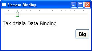 7/41 Kierunek dowiązania <Slider Name="fontSize".