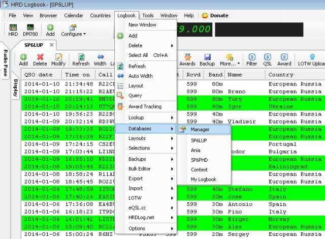 Ustawienia programu opiszę na przykładzie systemu Win XP i Ham Radio Deluxe wersja 5.0 build 2893 takie posiadam.