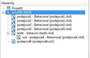 Po zapoznaniu się z nim proszę kliknąć na przycisku Finish. Nowoutworzony plik zostanie automatycznie otwarty w oknie głównym aplikacji ISE.