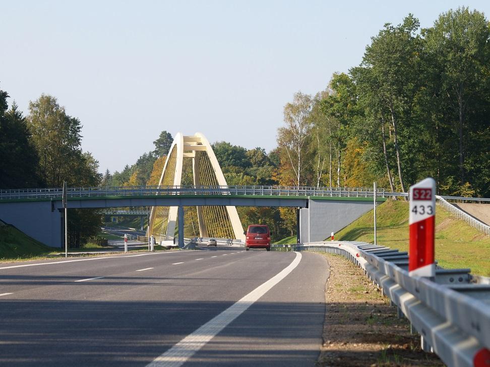 Droga ekspresowa S22 Elbląg - Grzechotki długość: 50,6 km klasa