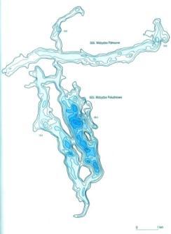 JEZIORO WDZYDZE POWSTAŁO W DWÓCH PROSTOPADŁYCH RYNNACH CYRKOWE