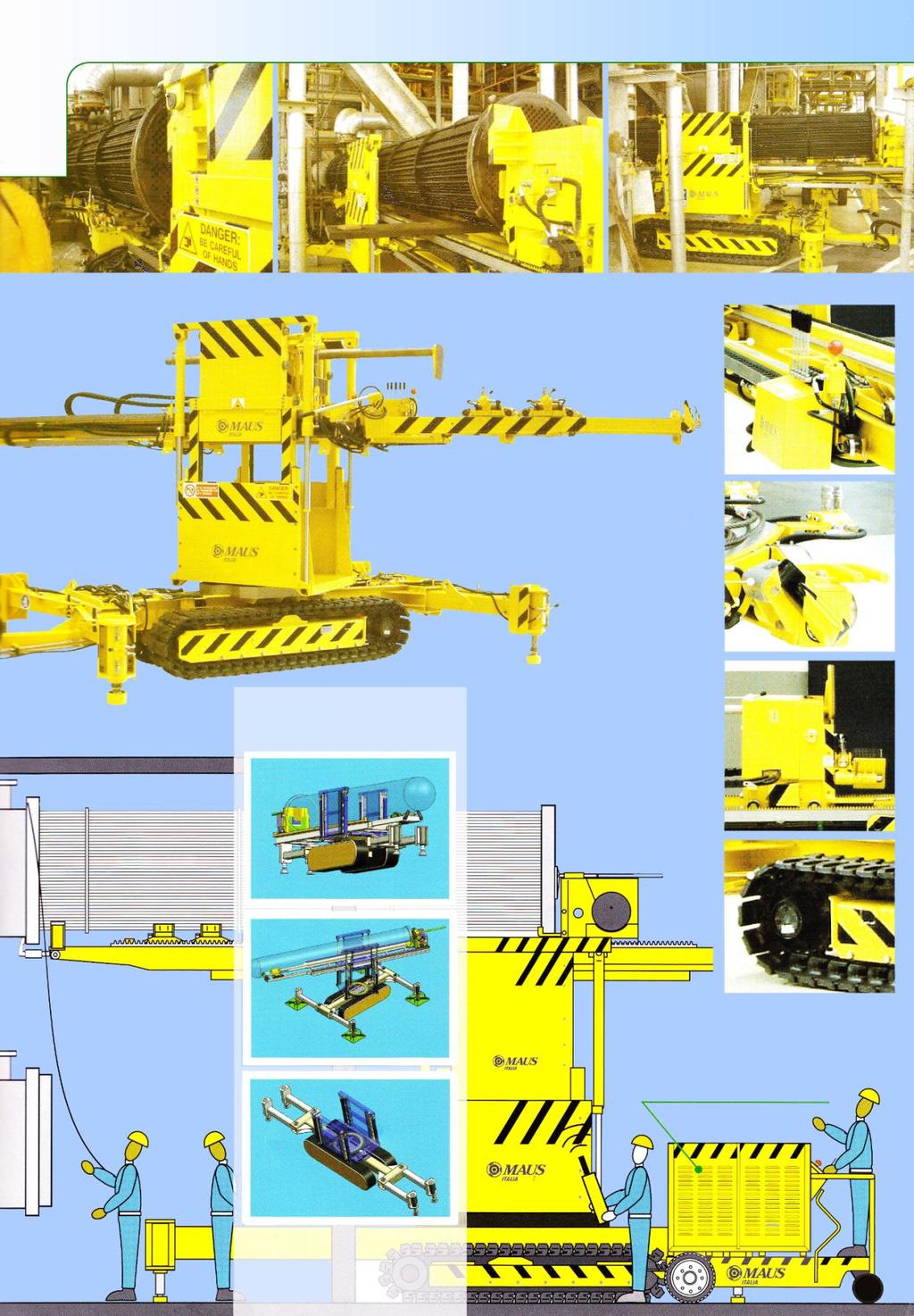 Sterowanie hydrauliczne Układ blokowania wkładu Główny