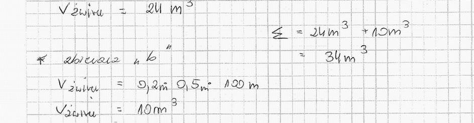 objętości.