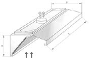 okapy VEnTILATInG HooDS OKAP PRZYŚCIENNY INDUKCYJNY INDUCTION WALL MOUNTED VENTILATION hood Wymiary / Dimensions : l=1000-3000 B=700-1500 H=550 KOI-10 OKAP PRZYŚCIENNY TYPU SNACK WALL MOUNTED