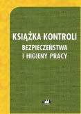 muszą być prowadzone. Książka pozwala w sposób przejrzysty prowadzić kontrolę i określić osoby odpowiedzialne za prawidłowe pod względem pożarowym prowadzenie prac spawalniczych.