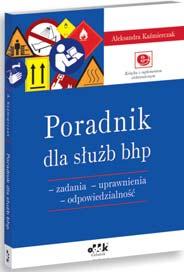 B5 cena 90,00 zł + 5% VAT symbol BK1173 Publikacja w przygotowaniu 90 str.