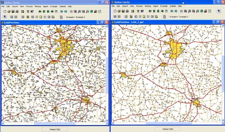 szczegółowości odpowiadający skali 1:1000 000 Rys. 3.