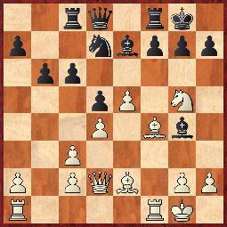 31.Obrona francuska [C00] WIM Cardoso R. (Brazylia) 1800 Garwell (Walia) 1975 1.e4 e6 2.d3 d5 3.Sd2 c5 4.g3 Sf6 5.Gg2 Sc6 6.Sgf3 de4 7.de4 Ge7 8.0 0 0 0 9.c3 Hc7 10.Hc2 e5 11.Sc4 Ge6 12.Se3 Wad8 13.