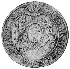 Gdaƒsk, Av: popiersie i napis, Rv: herb Gdaƒska, nomina, rok i napis, Kop. 7622 R1. III 380.