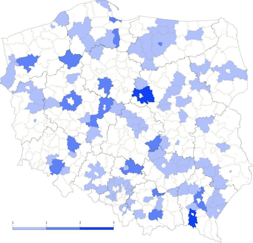 W ramach Programu, w województwie pomorskim powstały Dzienne Domy: W 2015: o 6 (Czersk, Gdańsk, Pelplin, Puck, Skarszewy, Tuchomie); W 2016: o