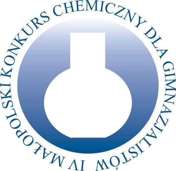 IV Małopolski Konkurs Chemiczny dla Gimnazjalistów Etap II (rejonowy) Rok szkolny 2005/2006 Poniżej podano treść sześciu zadań problemowych za rozwiązanie których możesz uzyskać 70 pkt.