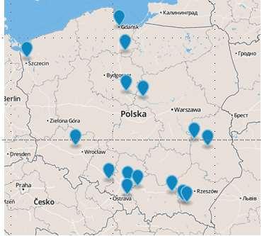 Zapotrzebowanie w PL 13 najwiekszych zakładów chemicznych w Polsce potrzebuje 6500 MW ciepła o T=400-550 C Rocznie zużywają 200 TJ, co odpowiada spaleniu >5 mln t gazu ziemnego lub oleju opałowego