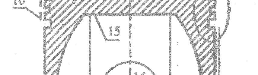 4. Tłok silnika: a) model rzeczywisty, b) model dyskretny In analyzed the engine piston 16 characteristic surfaces of the heat exchange (fig.