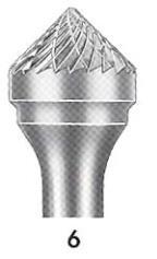 STOŻKOWE 90 STANDARDOWE Rodzaj d1 (mm) l2 (mm) d2 (mm) l1 (mm) 6 FU TK