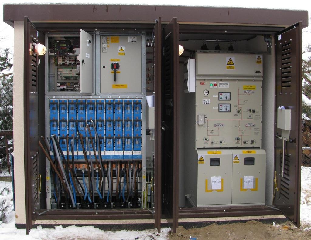 Rys. 1 Stacja typu MZB-1 20/630-3