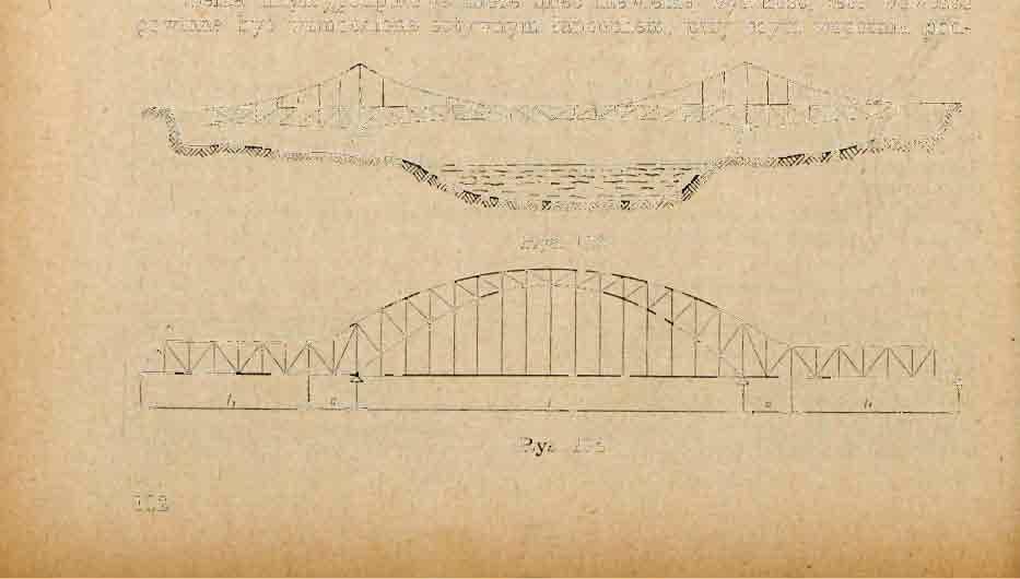 Most zewnętrznie będzie mieć kształt jakby belki ciągłej bezprzegubowej (rys. 111).