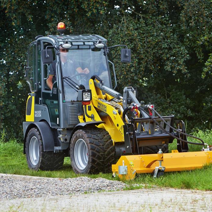 Jedno rozwiązanie do każdego zastosowania Wszechstronne ładowarki kołowe Wacker Neuson Oferta specjalna Juz dzisiaj zachęcamy do wypróbowania uniwersalnej ładowarki kołowej WL28 z wyjątkowym