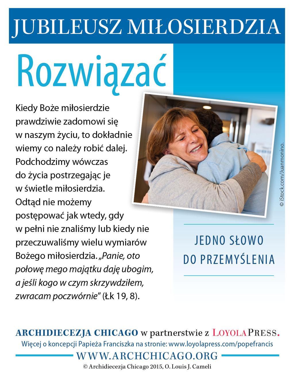 i sprawiedliwości Zwraca dary Boże z naddatkiem W tym leży sekret radości: nie gasić pięknej ciekawości, ale zaryzykować, bo życia nie można zamykać w