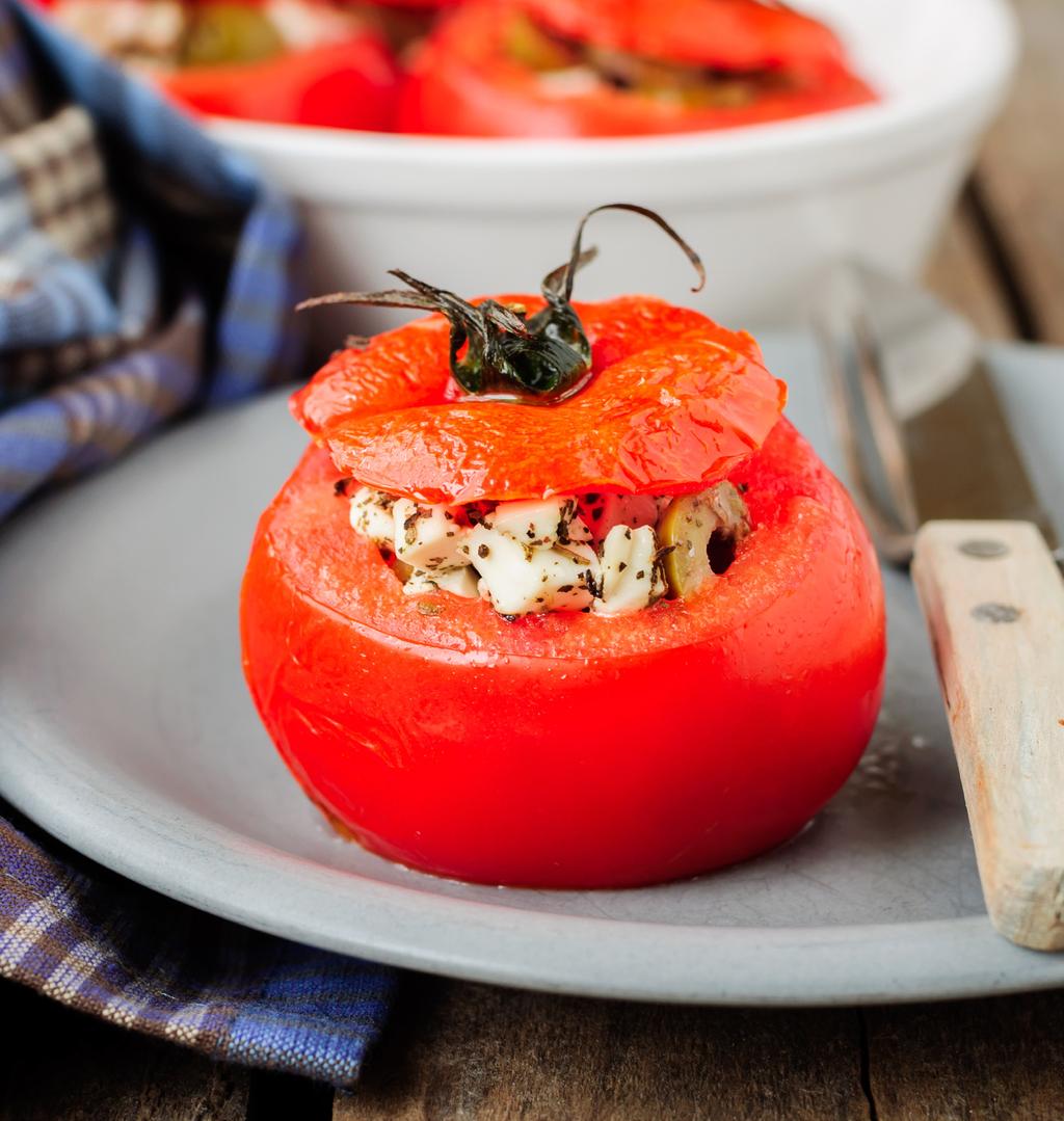 pomidory FASZEroWANE Serem feta 221 kcal / porcja 3 porcje 40 min.