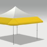 PopUp Premium Tent (AOL) AOL Octagonal Leg Size 3m x 3m 3m x 4,5m 3m x 6m 4m x 4m 4m x 6m 4m x 8m H1 196cm 196cm 196cm 200cm 200cm 200cm H2 332cm 332cm 332cm 366cm 356cm 356cm * size and dimensions