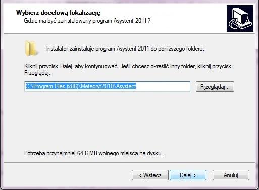 W celu kontynuacji należy wcisnąć przycisk DALEJ. W kolejnym oknie wyświetlona zostanie treść licencji.