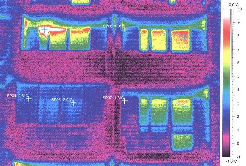 Mezurand i wynik pomiaru przykłady Termogram rozkład przestrzenny temperatury na