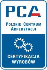 PCA Zakres akredytacji Nr AC 061 ZAKRES AKREDYTACJI JEDNOSTKI CERTYFIKUJĄCEJ WYROBY Nr AC 061 wydany przez POLSKIE CENTRUM AKREDYTACJI 01-382 Warszawa, ul.