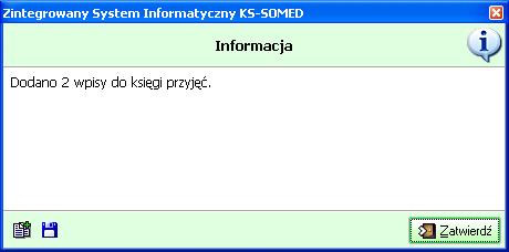 zapisać zdefiniowany profil przyciskiem F4 Zapamiętaj. Aby rozpocząć generowanie księgi, należy użyć przycisku F5 Generuj. Rys. 21.