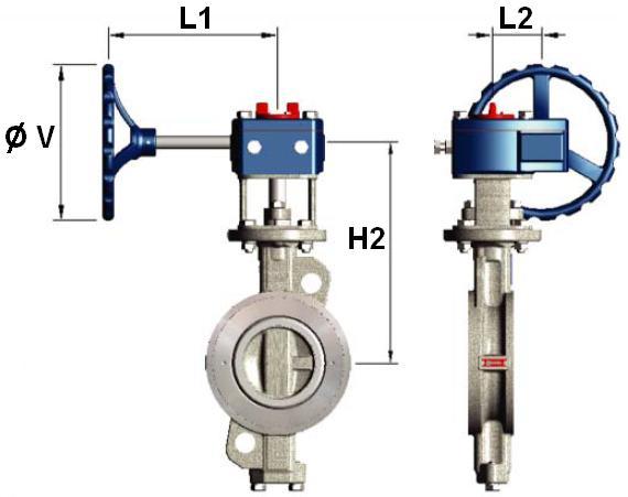 5 22 32 48 66 (# ) : Body with 4 flange holes (*) : Min pipe Diameter