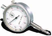 Przyrządy pomiarowe 5 Czujnik zegarowy Korpus i pierścień zewnętrzny z metalu Zakres pomiarowy: od 0 do 10