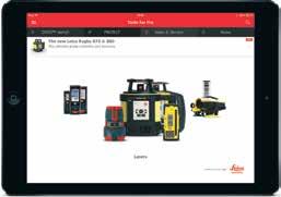 Aplikacja Tools for Pro od Leica Geosystems Podołaj wyzwaniom na placu budowy PROTECT od Leica Geosystems Skorzystaj z natychmiastowego dostępu do najlepszych usług serwisowych w ramach PROTECT i