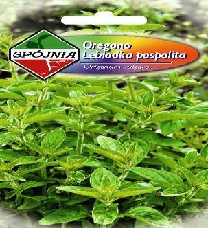 Lebiotka pospolita 0,2 1,15 1,24 Origanum vulgare Lubczyk ogrodowy 1