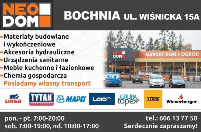 Wiśnicka 15a 32-700 Bochnia Akceptujemy karty kredytowe: Wszystkie ceny są cenami brutto.