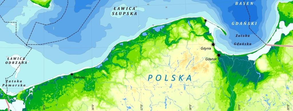 Najważniejsze obszary rozrodcze śledzia w wodach polskich (mapa: Lena Szymanek) Rozród śledzia w Zalewie Wiślanym odbywa się w okresie od marca do maja, z